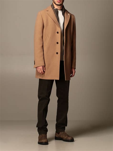 cappotto cammello corto uomo